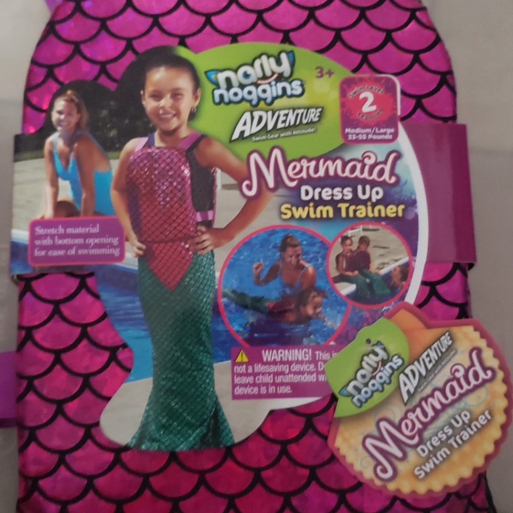 Mermaid dress Up swim trainer